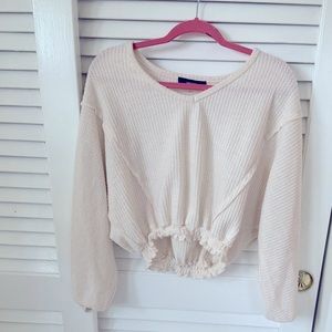 Cropped sweater